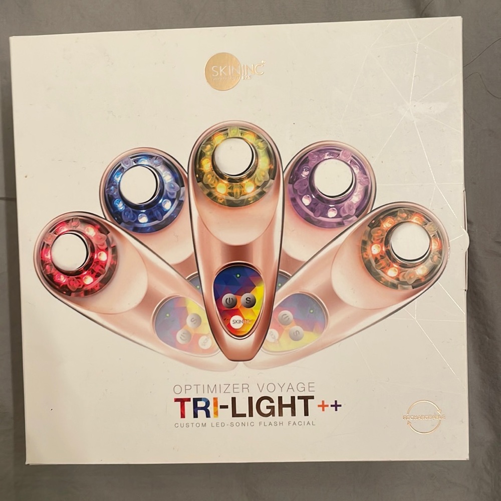 SKININC OPTIMIZER VOYAGE TRI-LIGHT™++ USB ROSE GOLD CHROME *. (#2)